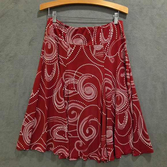 Susan Graver Dresses & Skirts - Susan Graver Liquid Knit Midi Skirt Women's Size Medium Office Business Classic